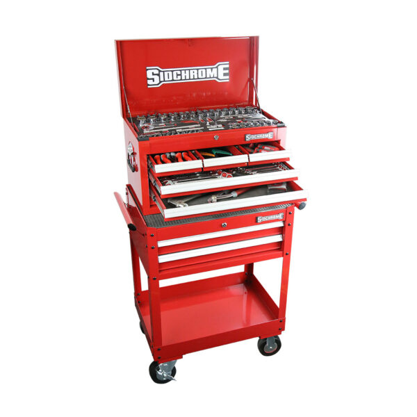 147 Piece Met A/F Tool Kit Trolley + Top Chest