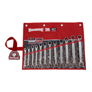 14Pc Pro Series Geared Spanners Set - Metric