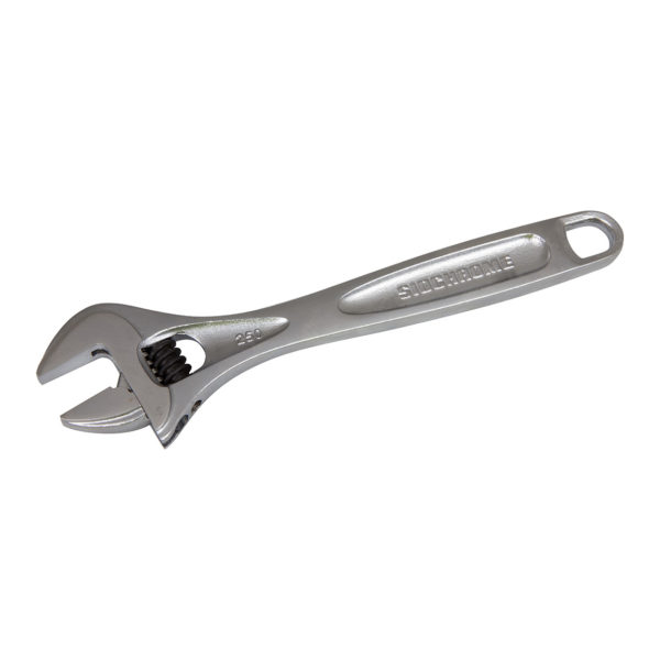 Adjustable Wrench Chrome Plated 100mm - 600mm
