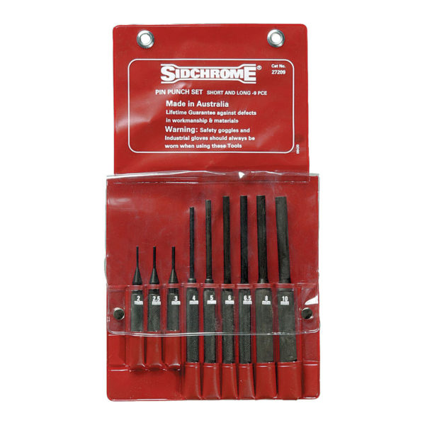 9 Piece Combination Pin Punch Set